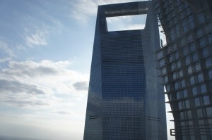 a tall building with a square top