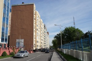 a long shot of a road