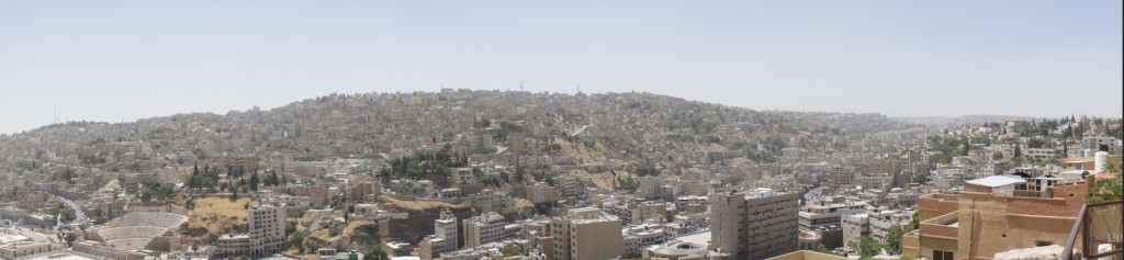 a city with many buildings