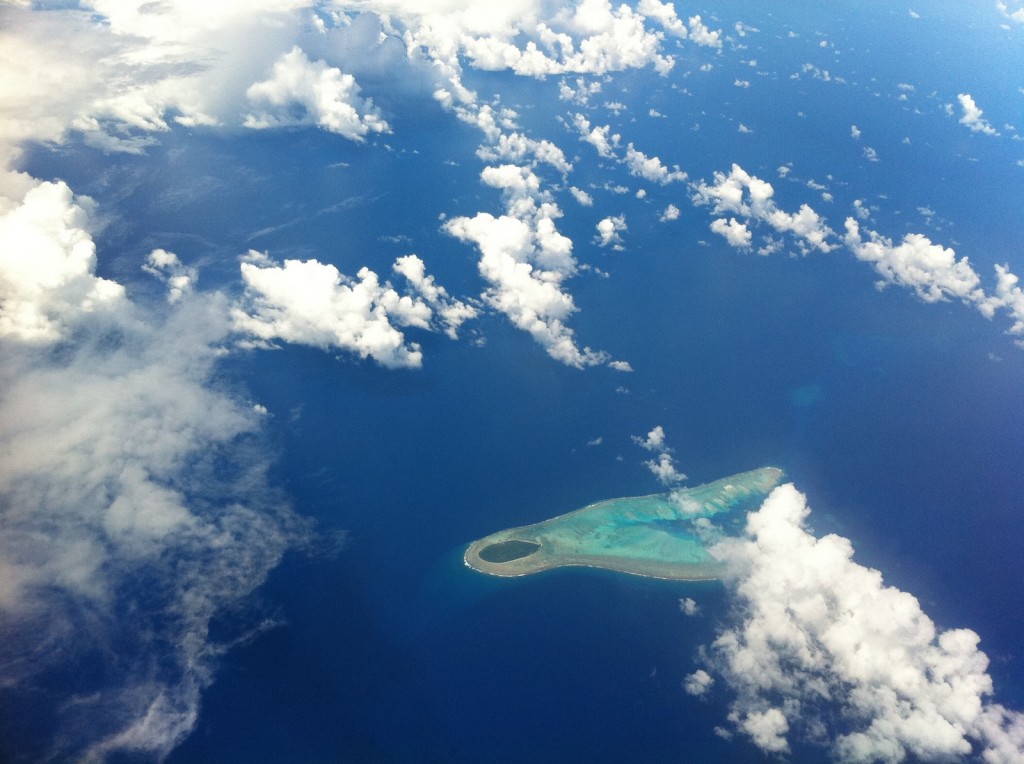 an island in the ocean