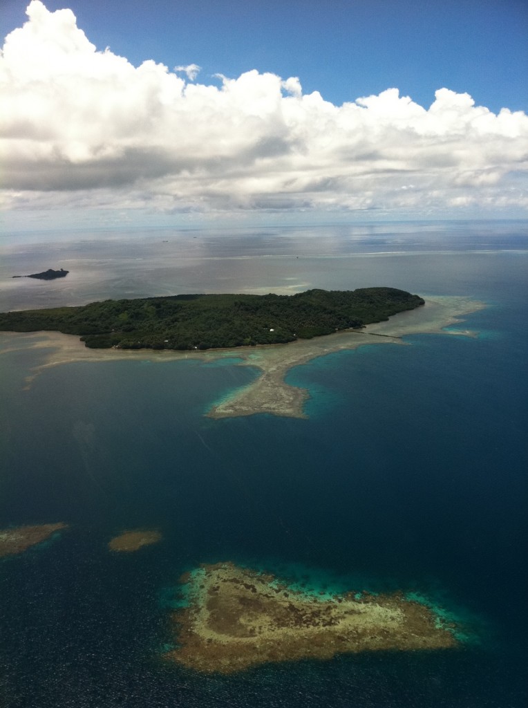 an island in the ocean