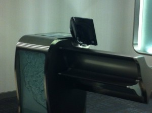 a close-up of a black device