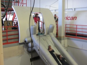 people on a slide