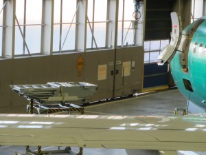a close-up of a plane