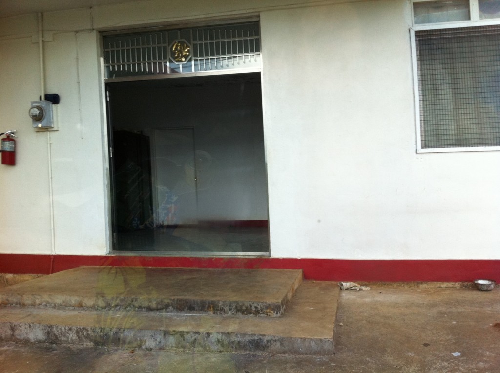 a door to a building