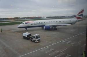 Another flight leaves City Airport