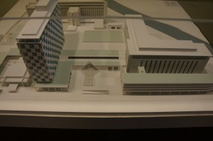 a model of a building