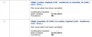 a screenshot of a travel application