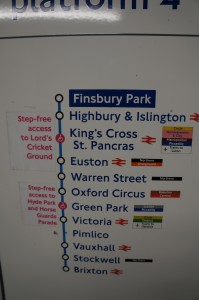 a sign on a wall