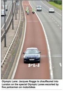 a car on a road