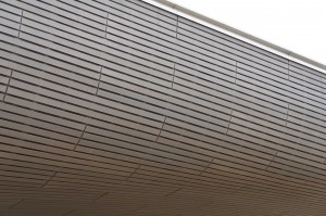 a close-up of a building