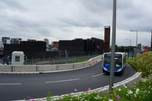 a bus on a road