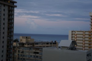 a view of a city with a body of water