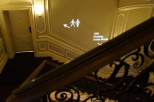 a close-up of a staircase