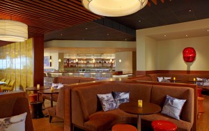 a restaurant with tables and chairs
