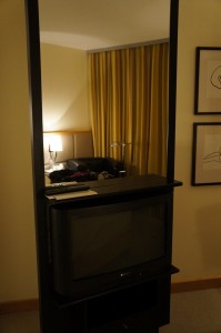 a mirror on a wall