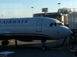 a close-up of an airplane