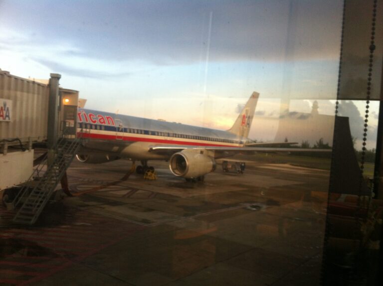 an airplane on the tarmac