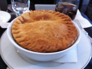 a bowl of food on a plate