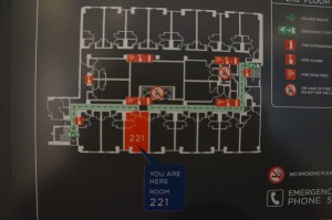 a map of a building