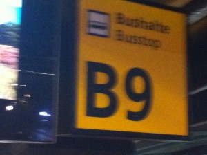 a yellow sign with black text