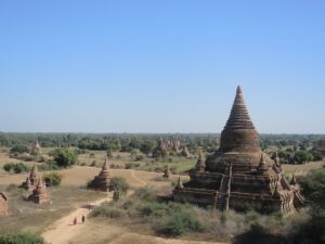 a group of ancient buildings