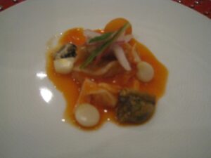 close-up of a plate of food