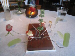 a close-up of a table