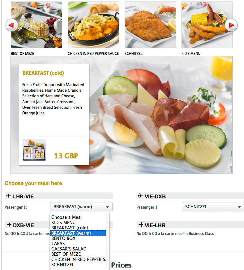 a screenshot of a menu