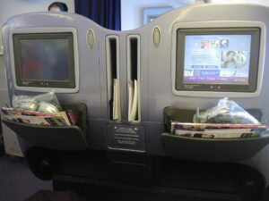 a two screens in a row