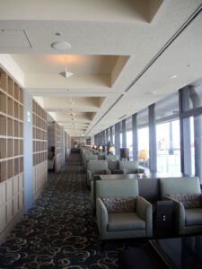 a long shot of a room