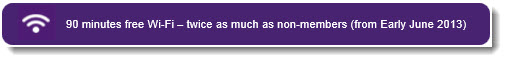 a purple rectangle with white text