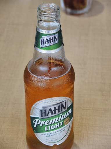 a bottle of beer on a table