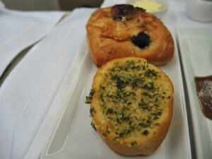 a plate of food on a table
