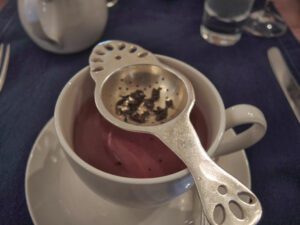 a spoon in a cup
