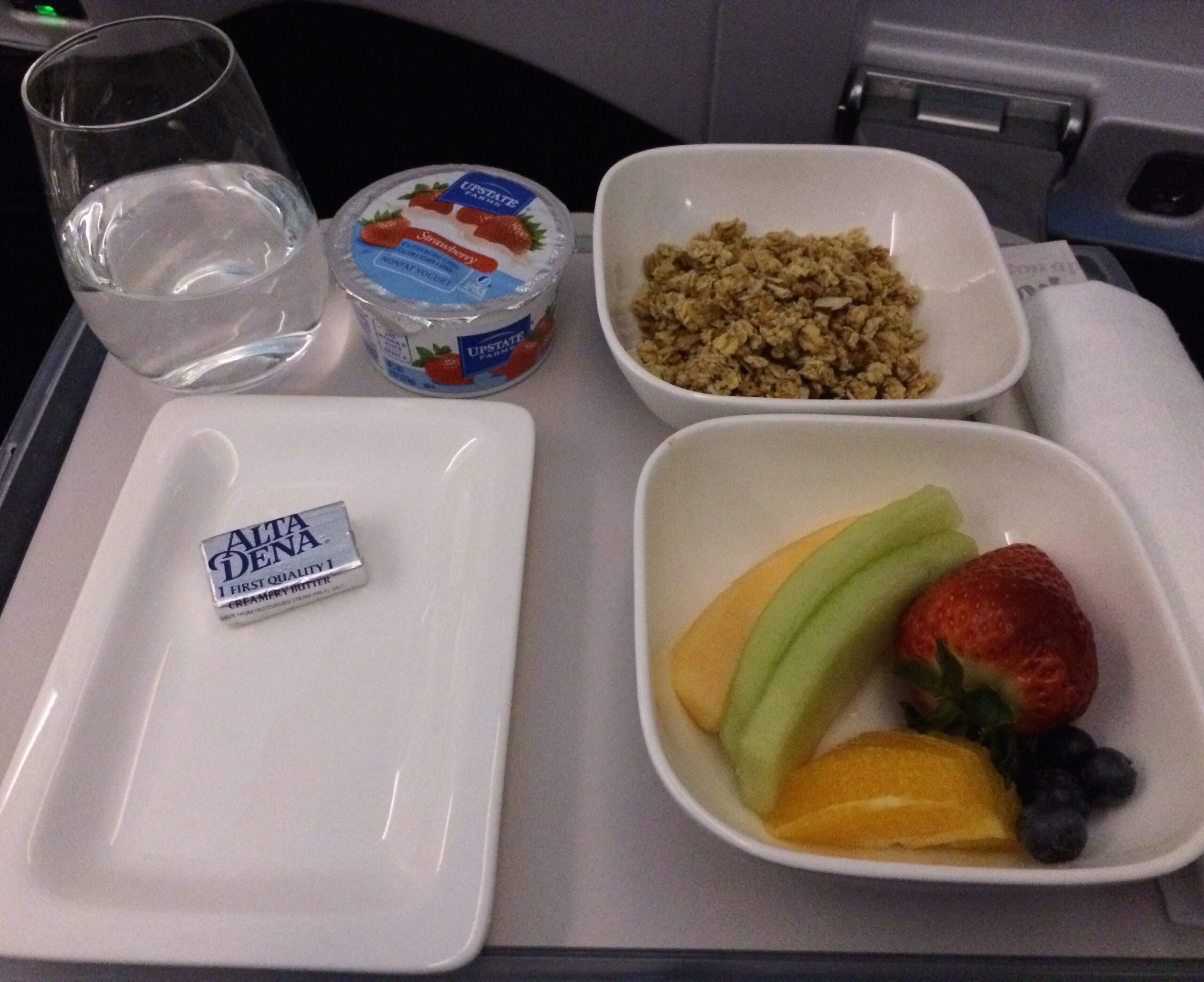 food on a table