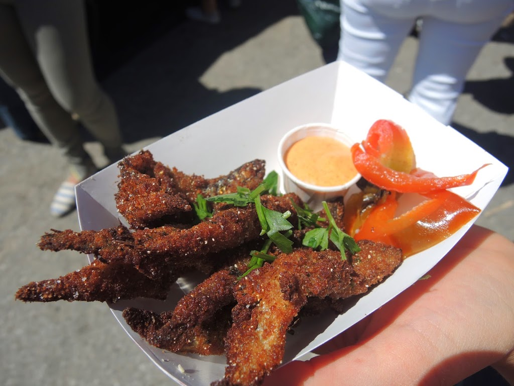 a plate of food with sauce