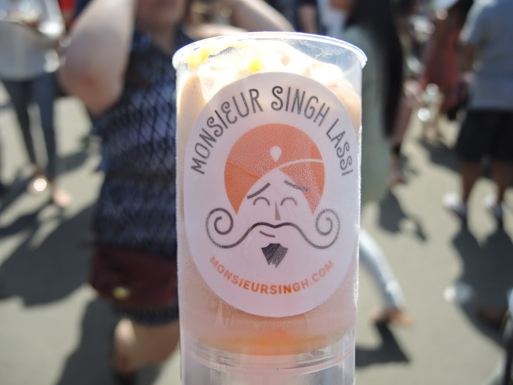 a close up of a plastic container with a logo on it