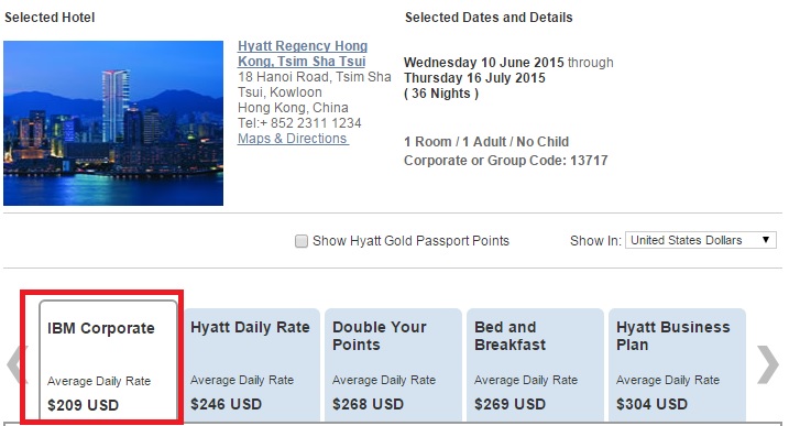 Hyatt IBM Search Results