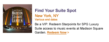 Madison Square Garden Redemption