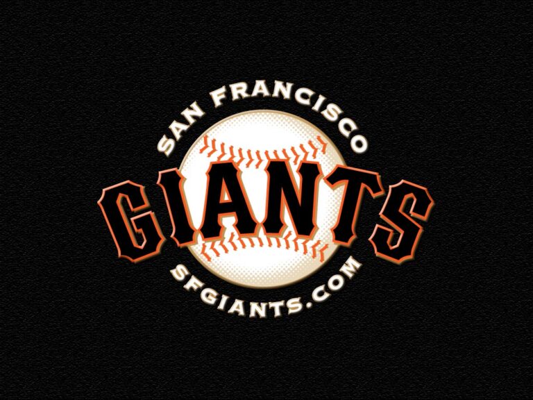 a logo of a baseball