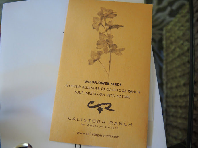 a seed packet on a white surface