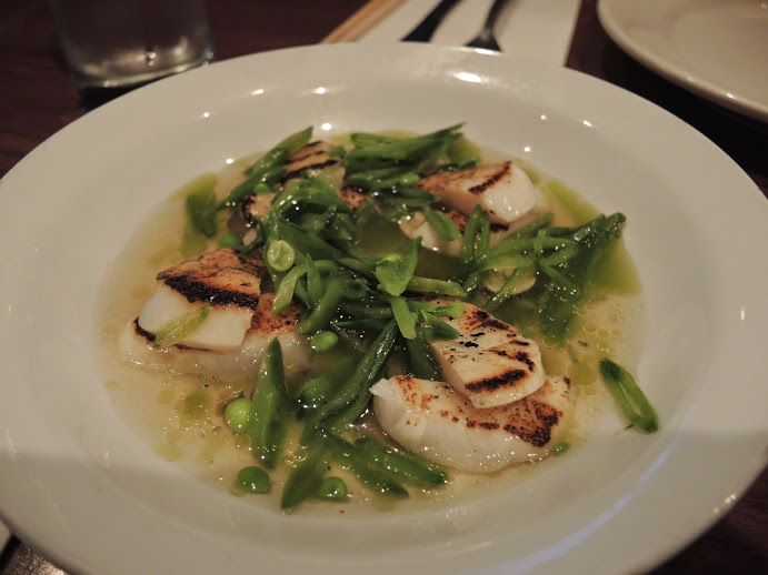 a plate of food on a table
