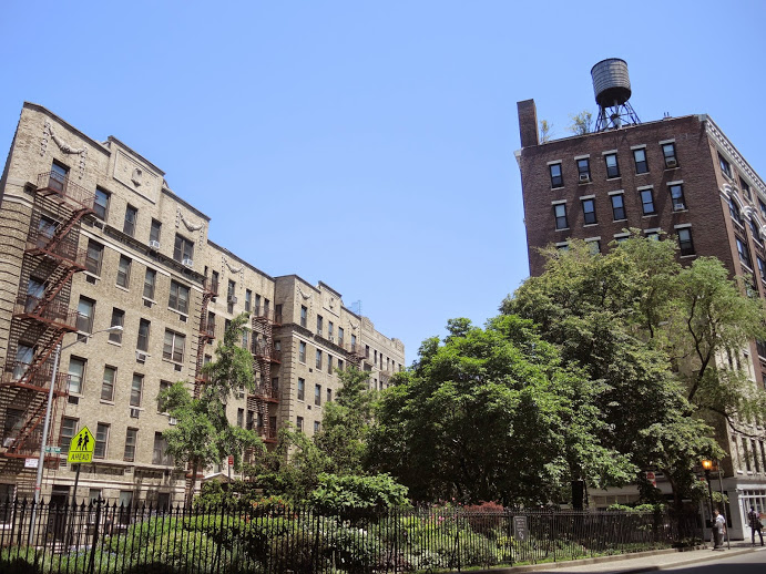 a building with a water tower