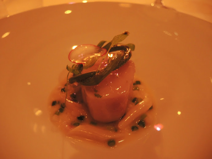 a plate of food on a table