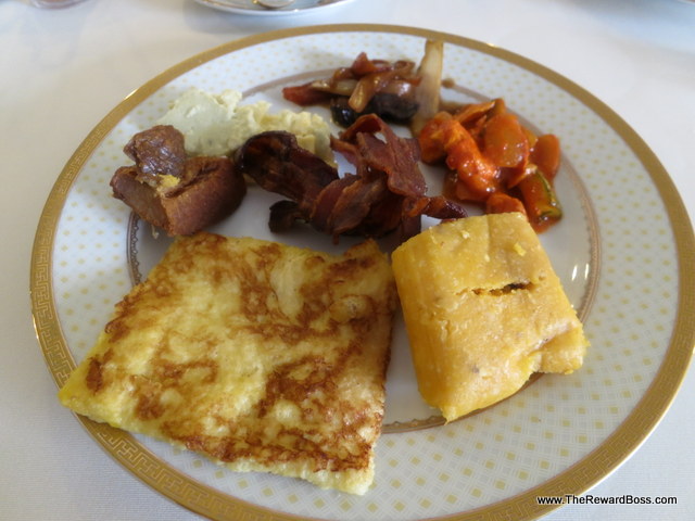 my hot breakfast selection