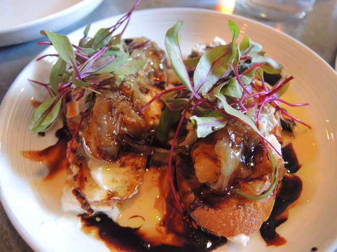 food on a plate with greens