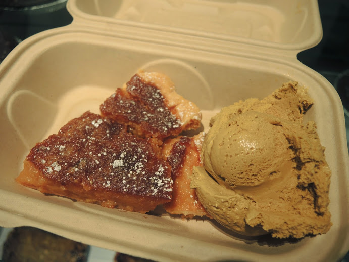 a food in a container
