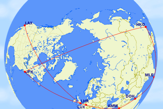 great-circle-map