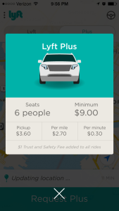 Lyft Plus Screen Shot